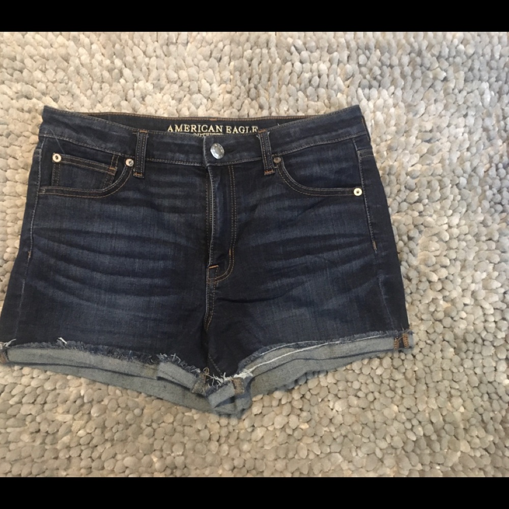 American Eagle denim shorts size 10 stretch